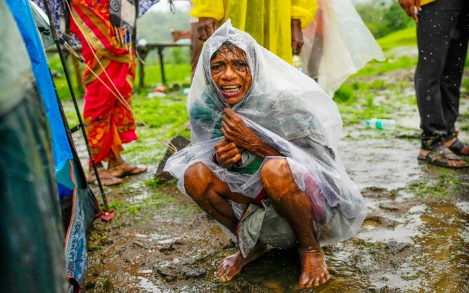 印度遭受季风雨袭击，山体滑坡造成16人死亡缩略图